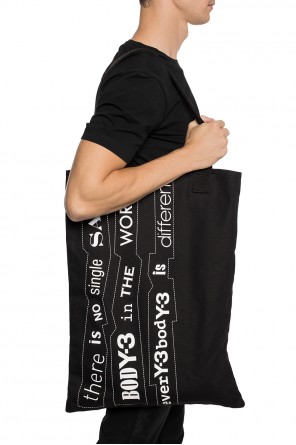'shopper' bag with a print, zdjęcie 2 'shopper' bag with a print od Y-3 Yohji Yamamoto